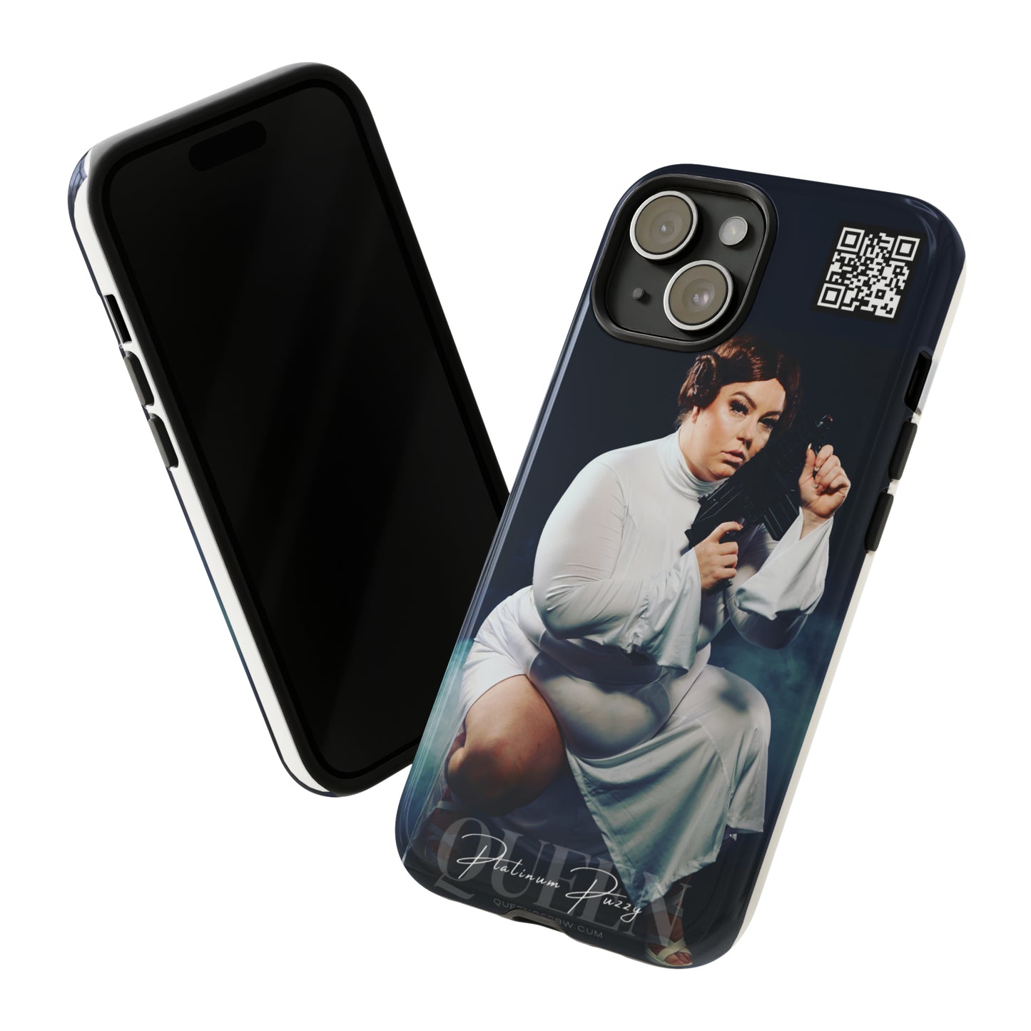 Platinum Puzzy as Princess Leia Cosplay Tough Cases