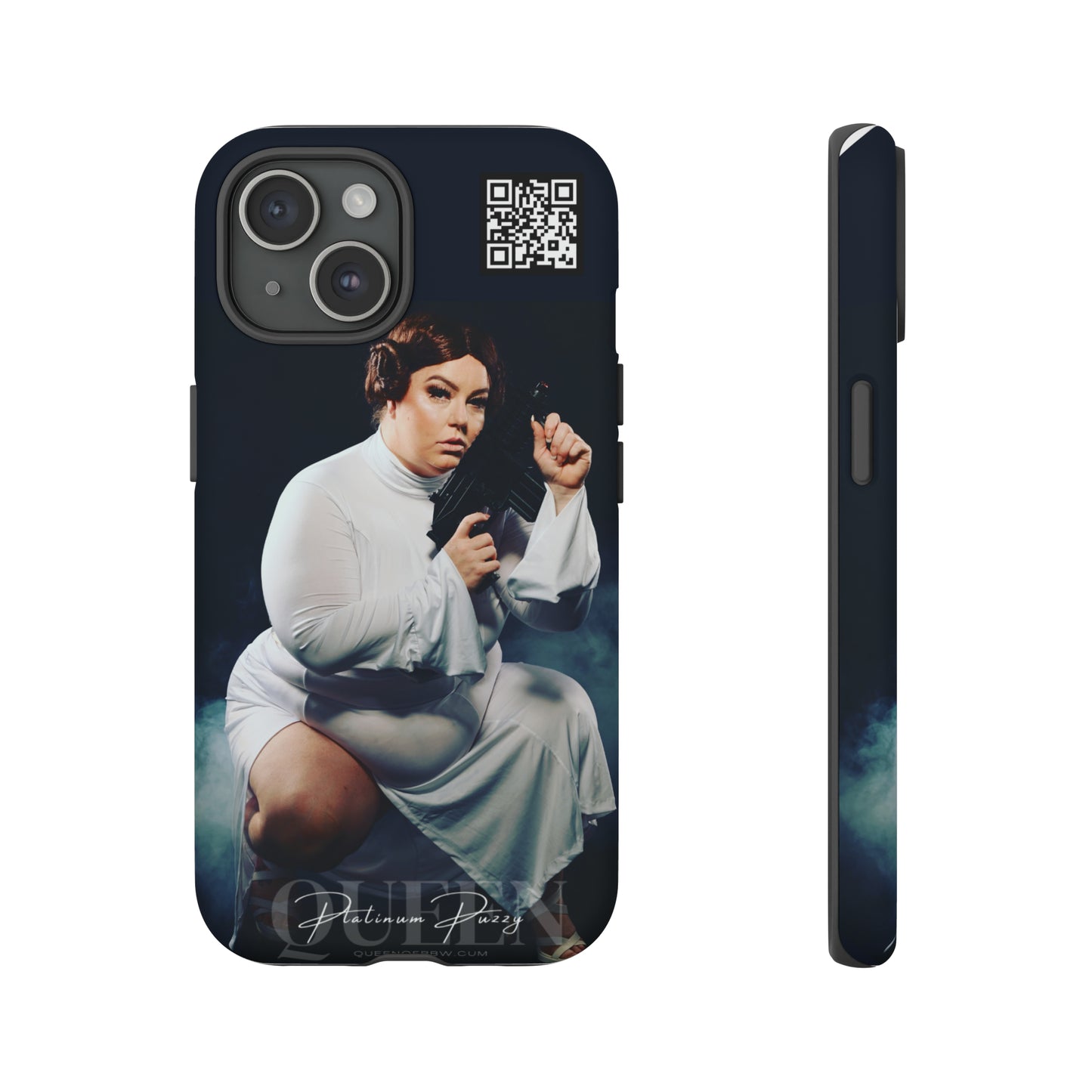 Platinum Puzzy as Princess Leia Cosplay Tough Cases