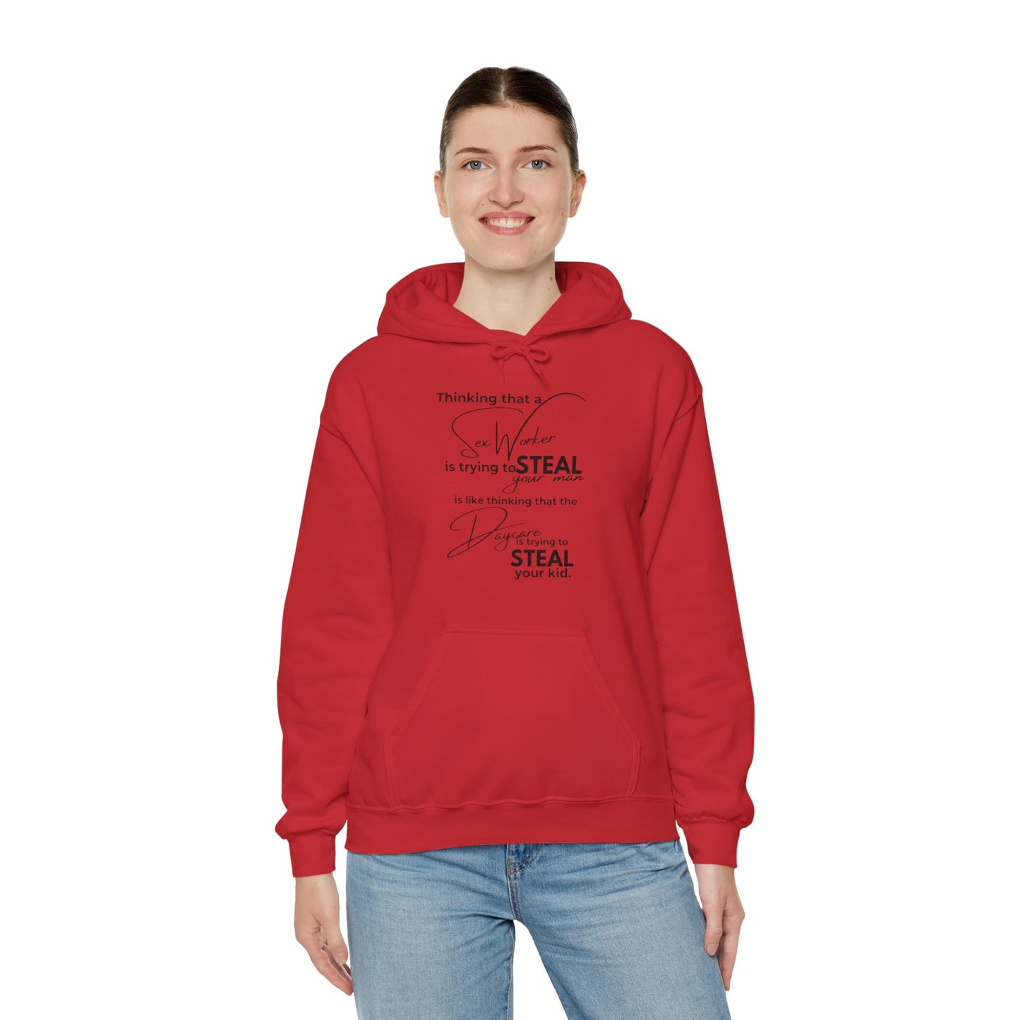 SW Don't Want Your Man Unisex Heavy Blend™ Hooded Sweatshirt