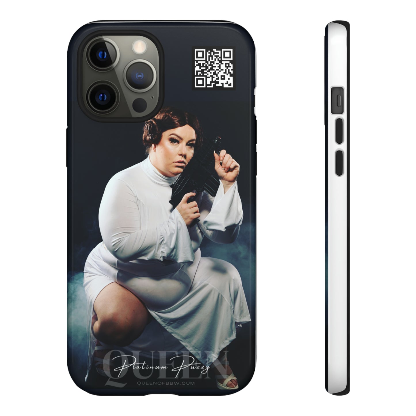 Platinum Puzzy as Princess Leia Cosplay Tough Cases
