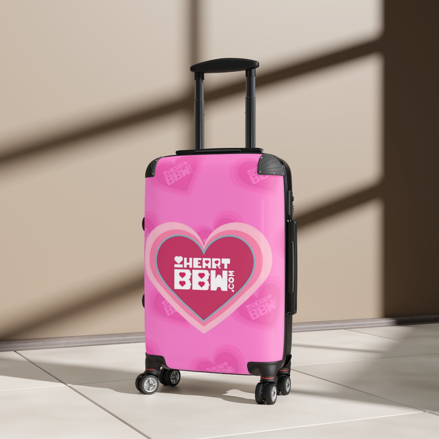 iHeartBBW Logo Suitcase