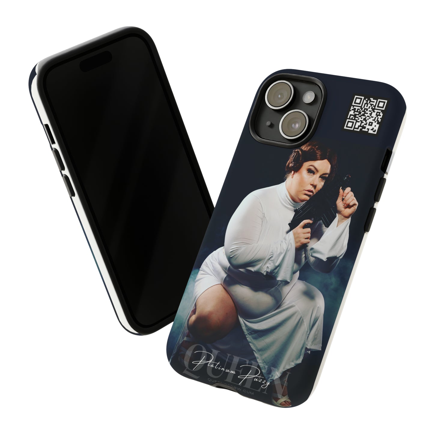 Platinum Puzzy as Princess Leia Cosplay Tough Cases
