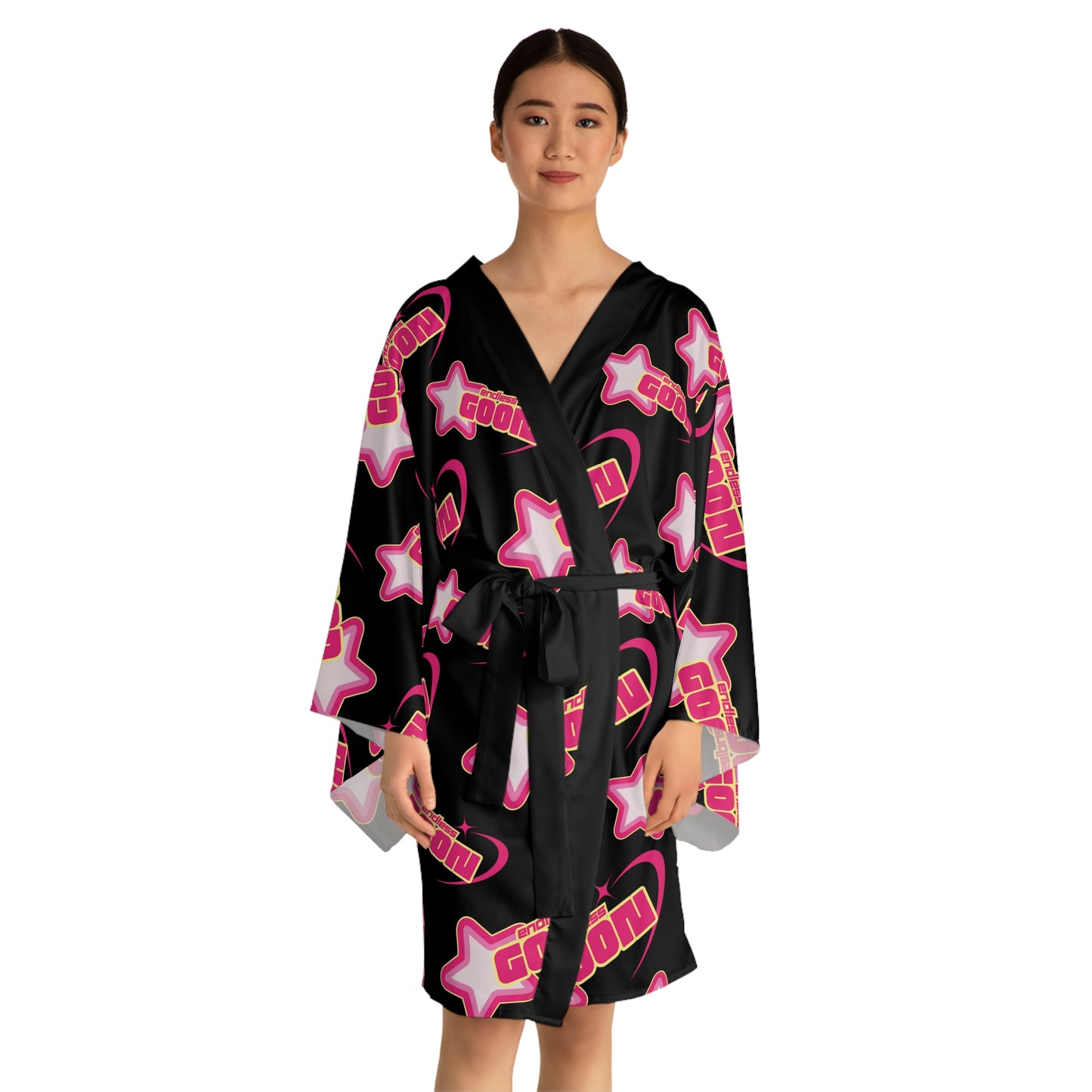 GOON Long Sleeve Kimono Robe (AOP)