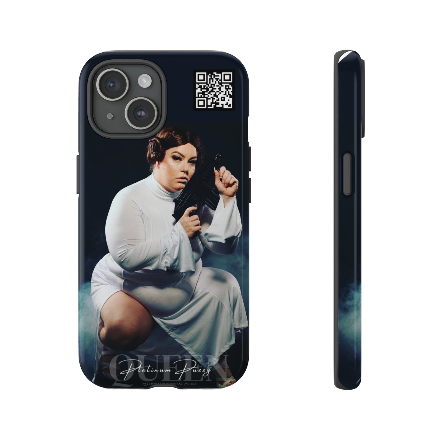 Platinum Puzzy as Princess Leia Cosplay Tough Cases