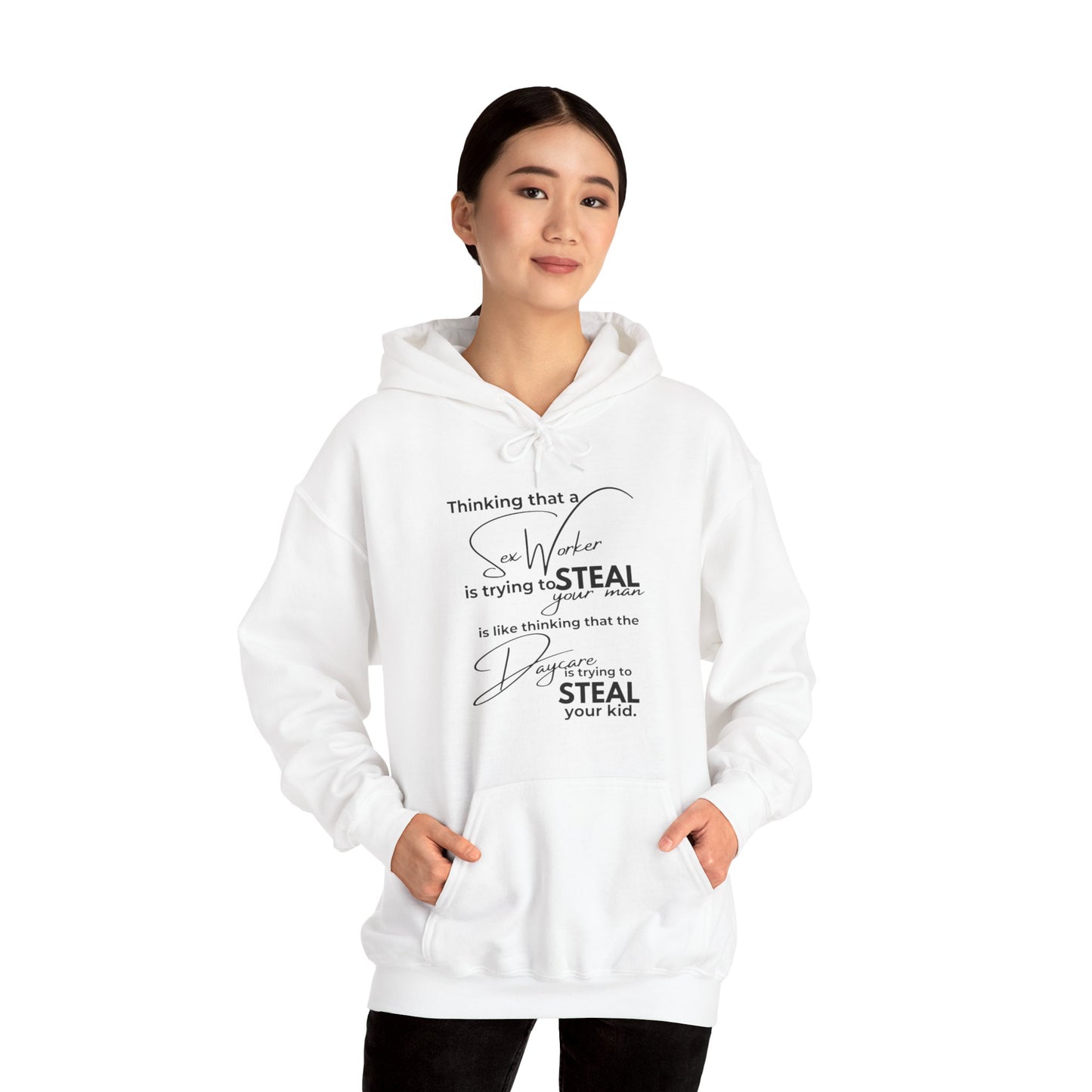 SW Don't Want Your Man Unisex Heavy Blend™ Hooded Sweatshirt