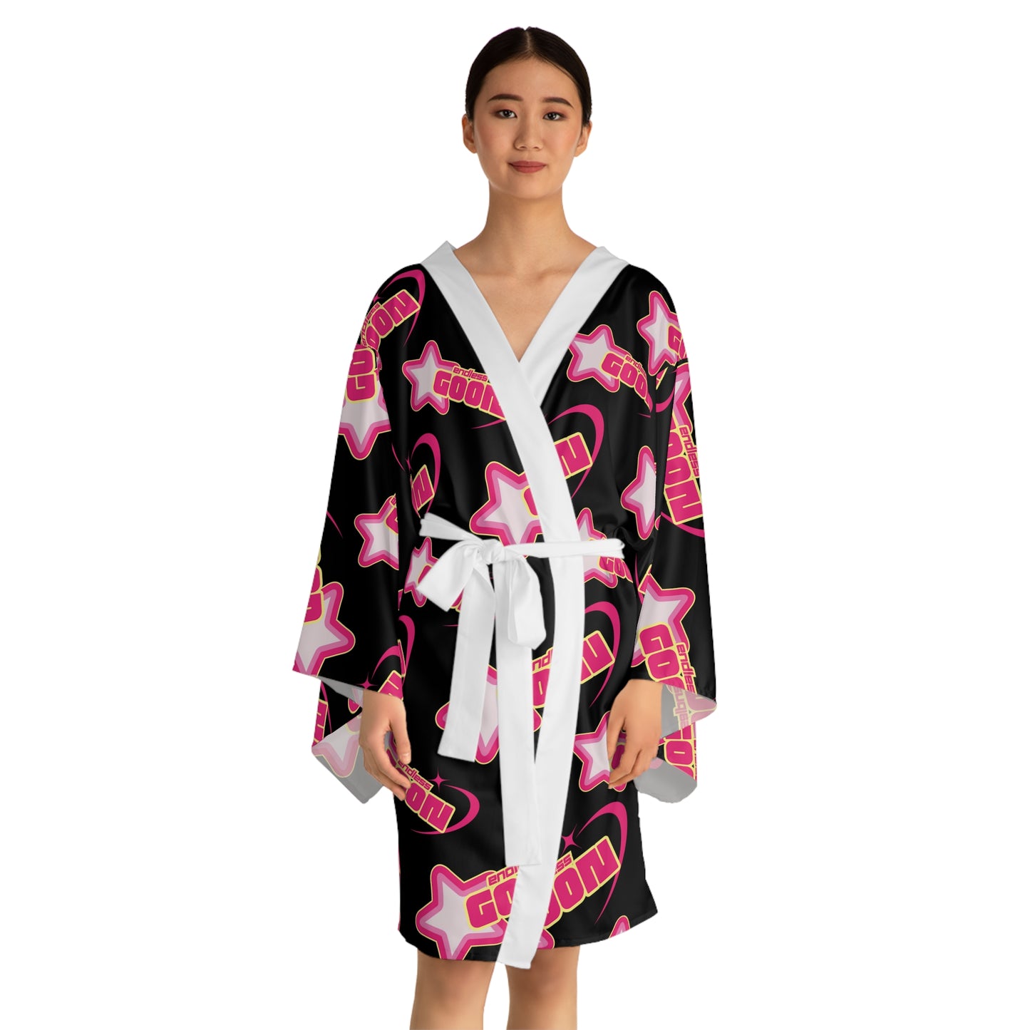 GOON Long Sleeve Kimono Robe (AOP)
