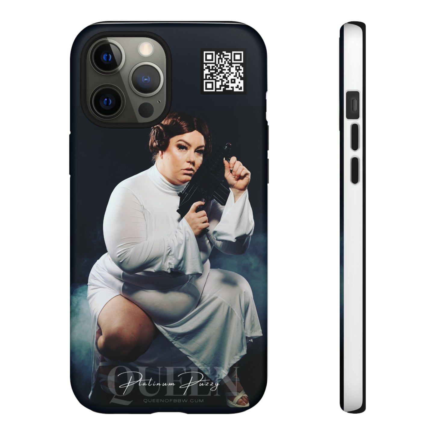 Platinum Puzzy as Princess Leia Cosplay Tough Cases