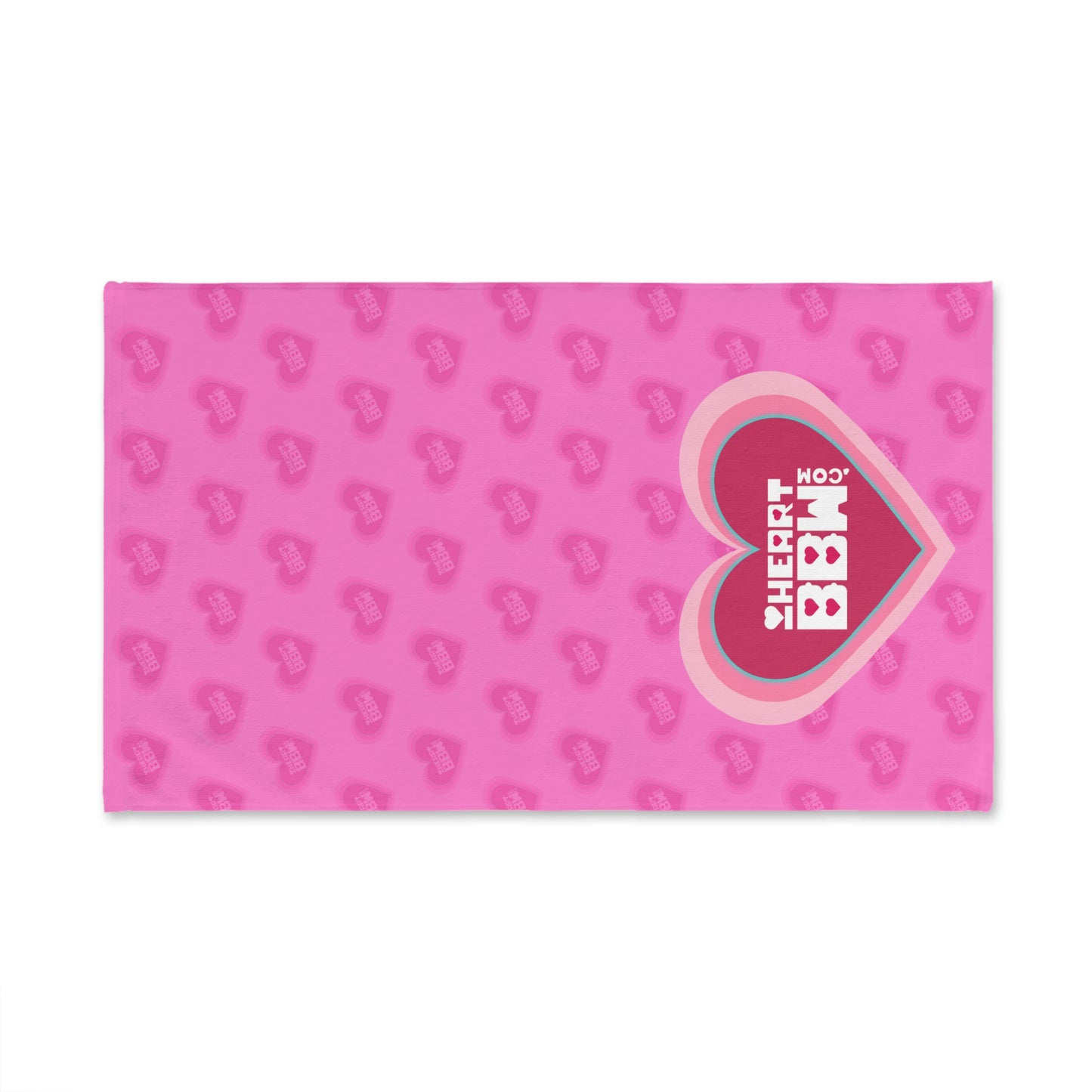 iHeartBBW.com Logo Face and Hand Towel