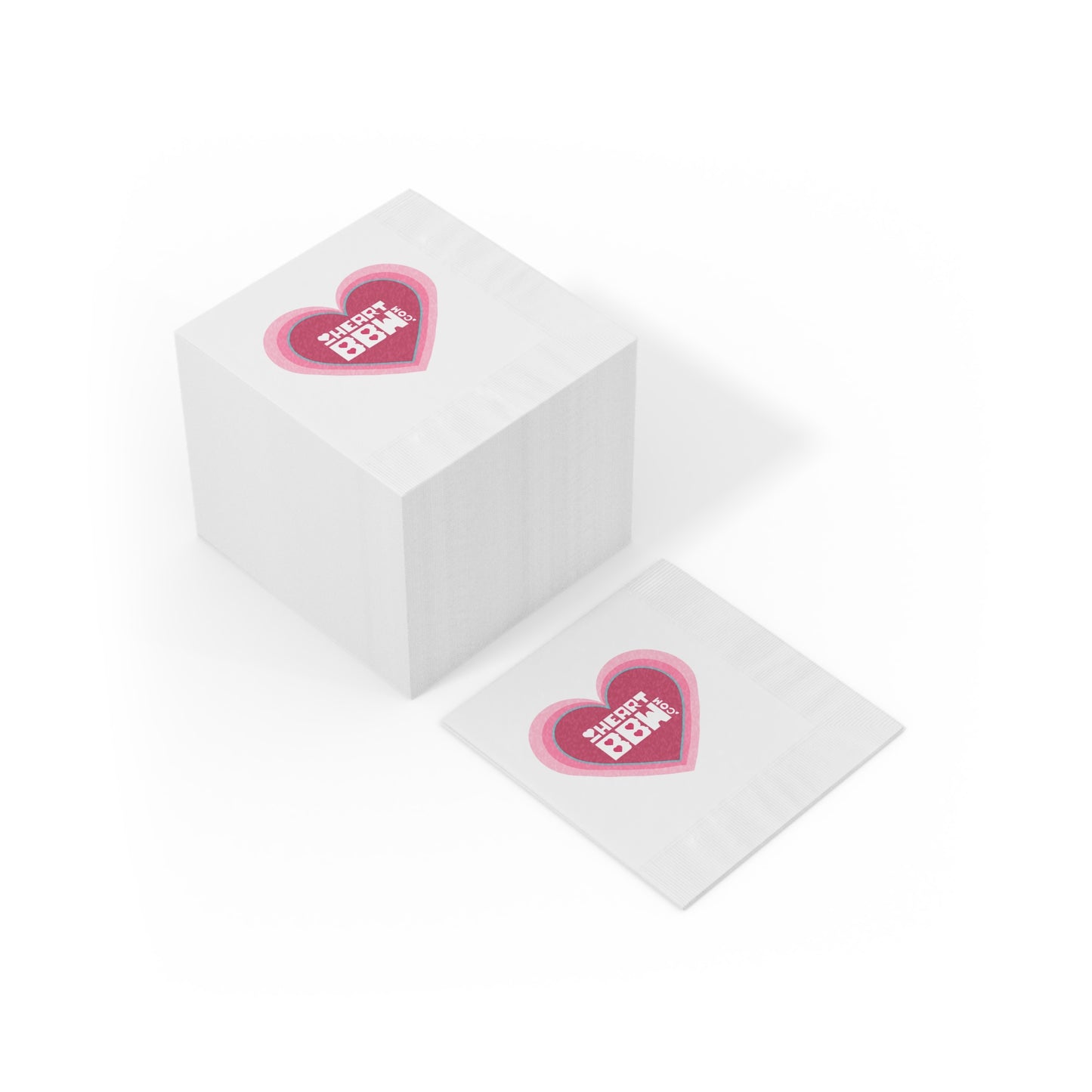 White Coined Napkins