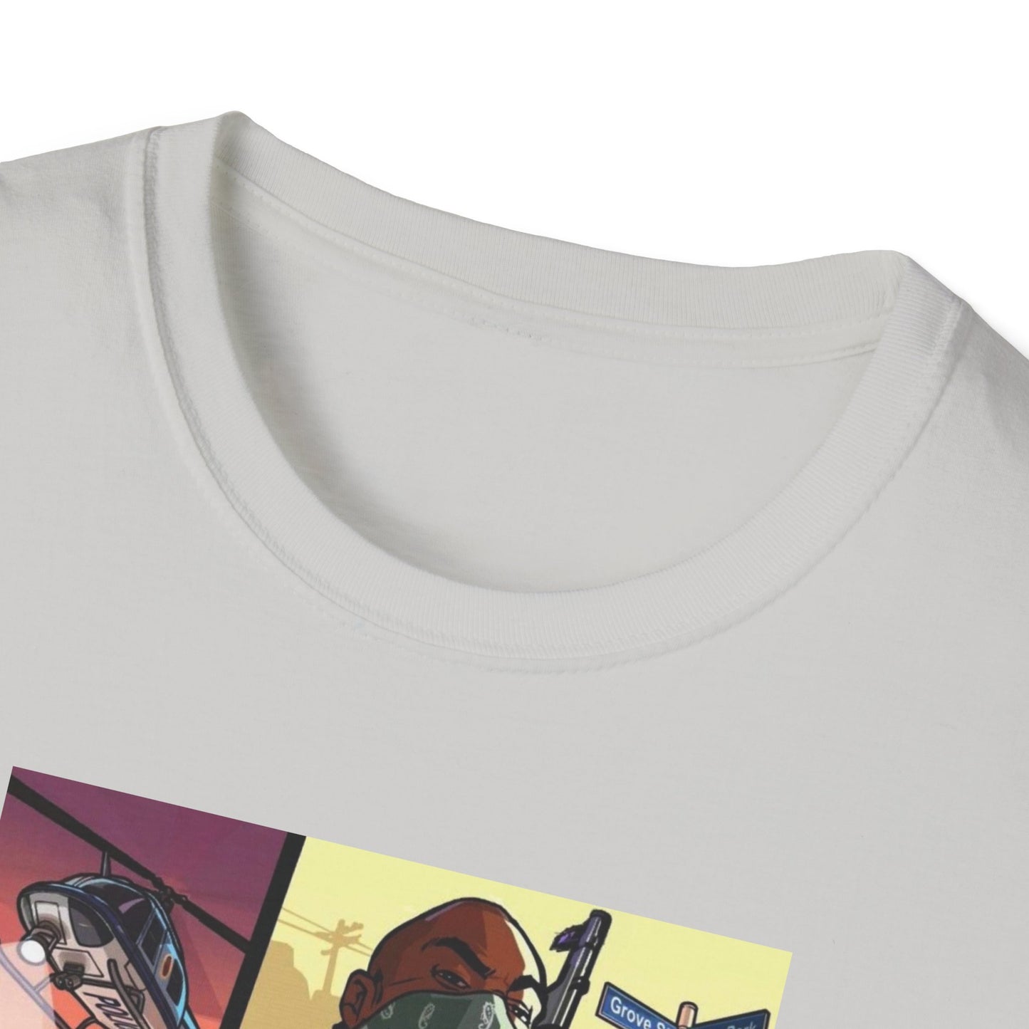 🚦 GTA Unisex Cotton Graphic T-Shirt — Street-Ready, Bold & Game-Iconic! 🚦