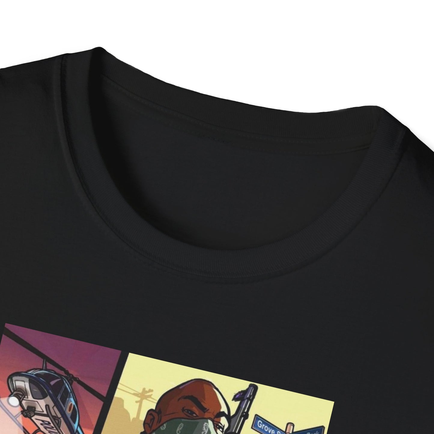 🚦 GTA Unisex Cotton Graphic T-Shirt — Street-Ready, Bold & Game-Iconic! 🚦