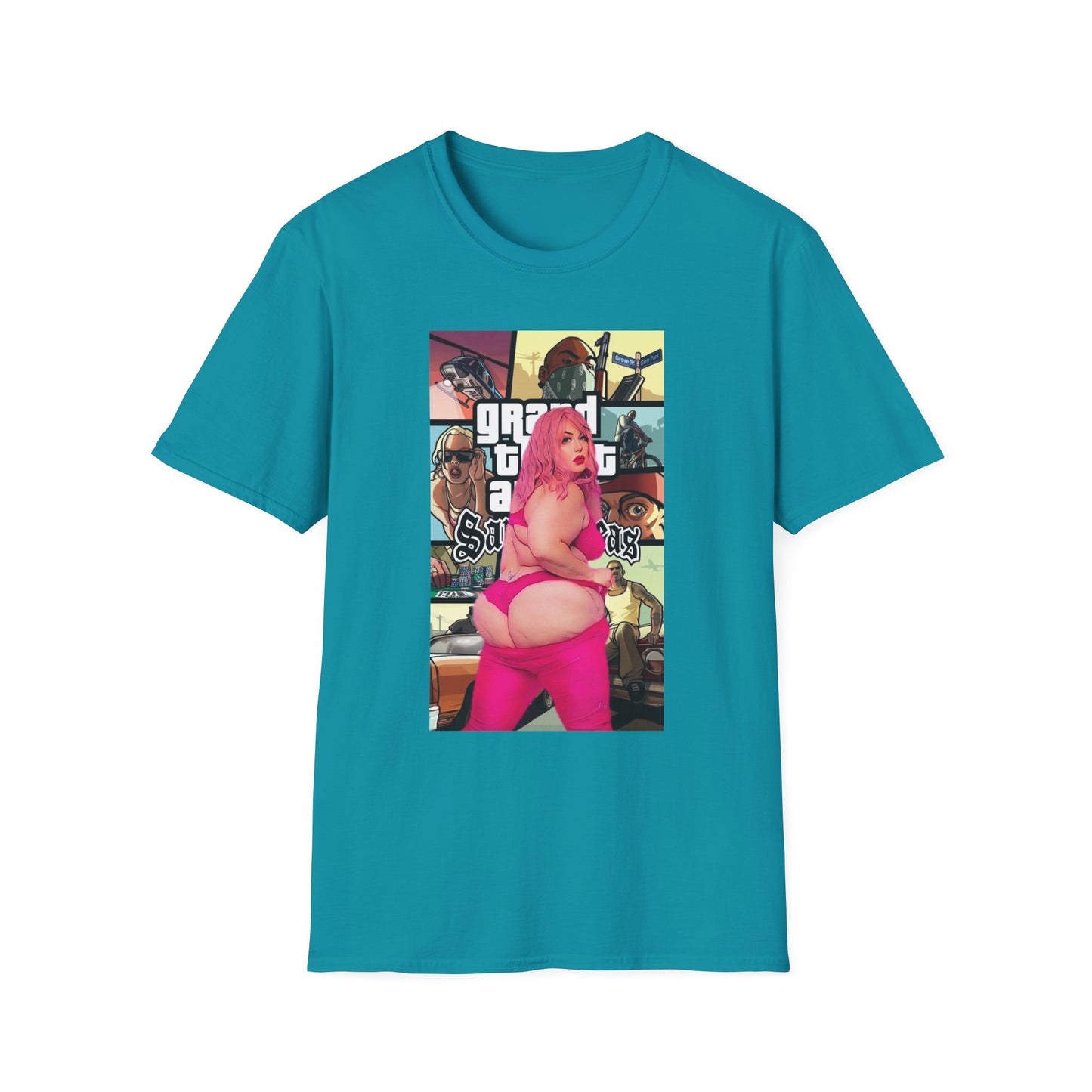 🚦 GTA Unisex Cotton Graphic T-Shirt — Street-Ready, Bold & Game-Iconic! 🚦