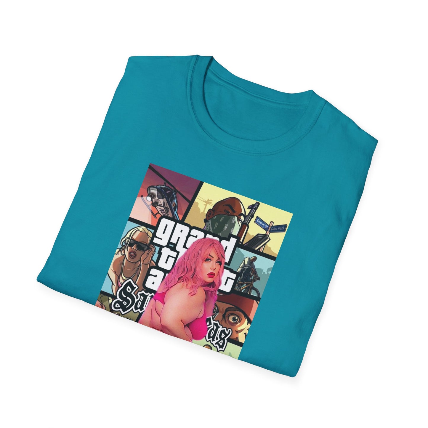 🚦 GTA Unisex Cotton Graphic T-Shirt — Street-Ready, Bold & Game-Iconic! 🚦
