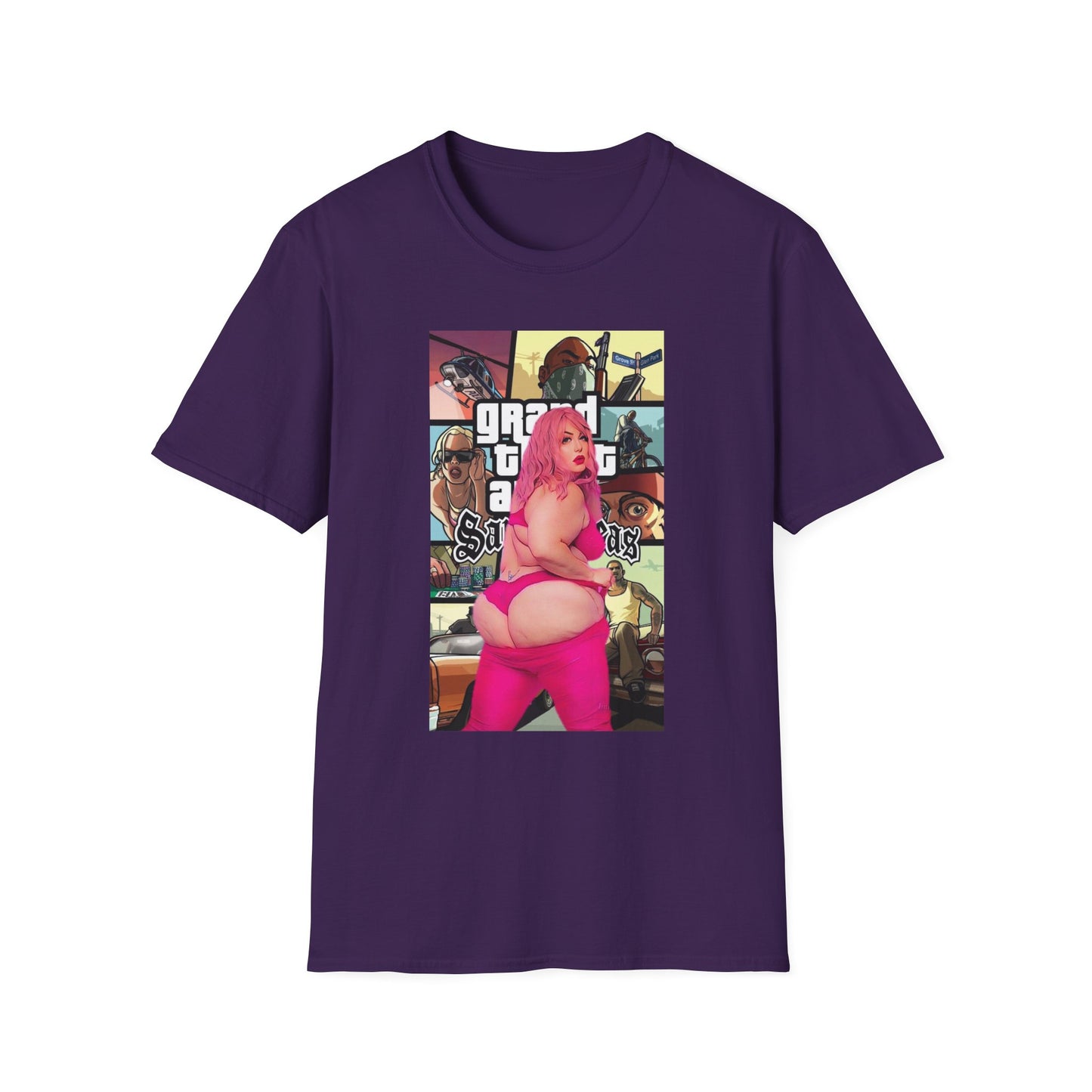 🚦 GTA Unisex Cotton Graphic T-Shirt — Street-Ready, Bold & Game-Iconic! 🚦